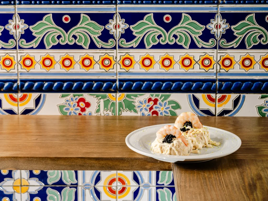 Ensaladilla Rusa con Langostinos y Cítricos