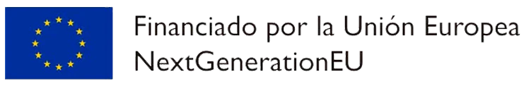 logotipo Financiado por la Unión Europea NextGenerationEU